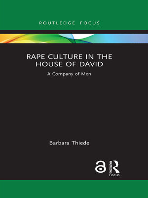 cover image of Rape Culture in the House of David